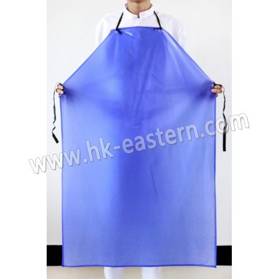 藍色膠圈厚身膠圍裙