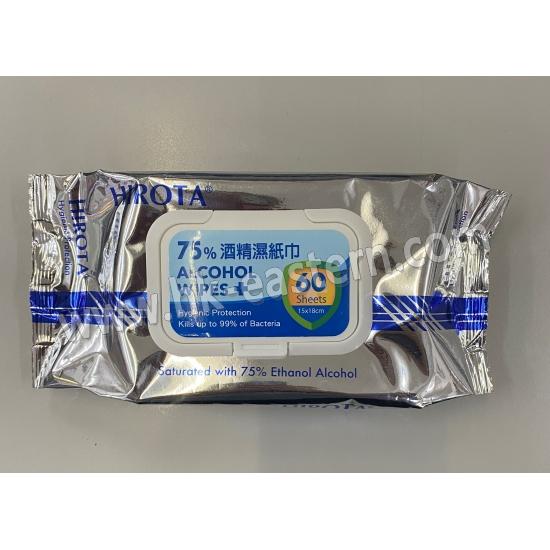 (60片裝)"HIROTA"75%酒精紙巾